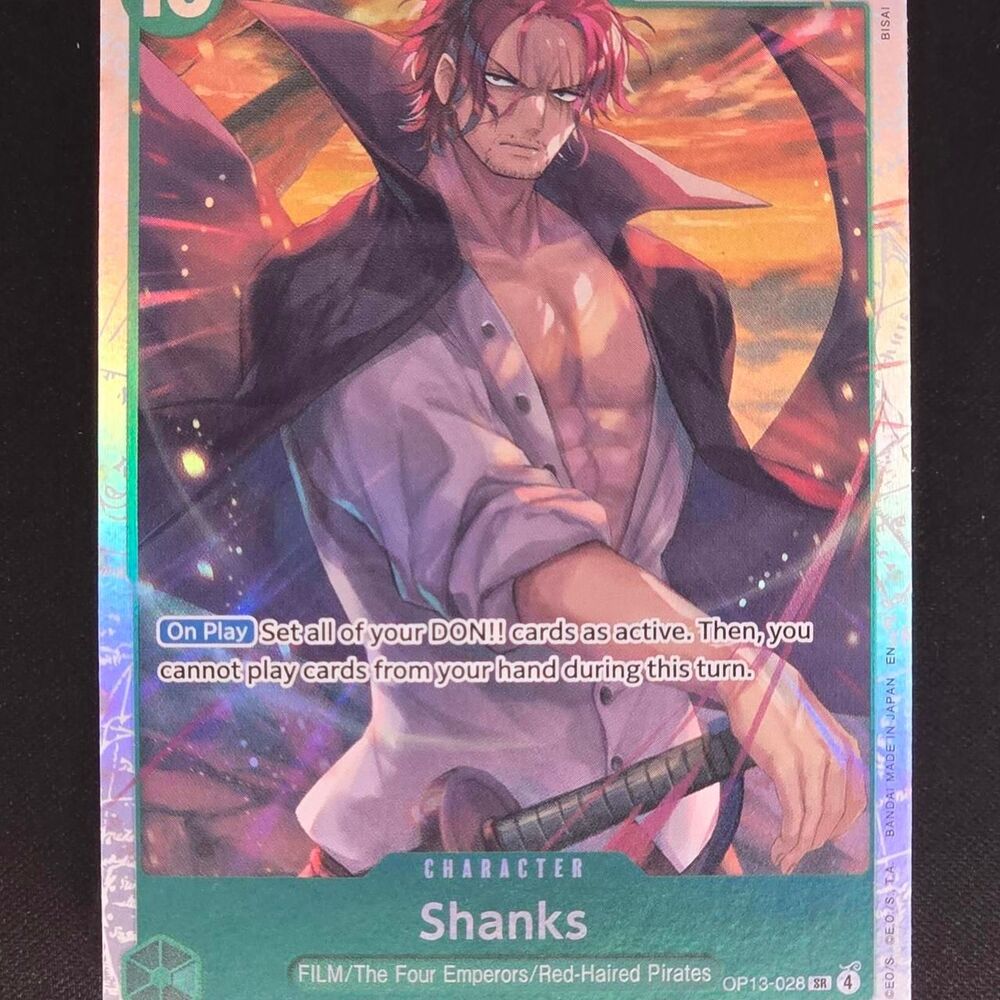 One Piece  Shanks OP13-028 SR